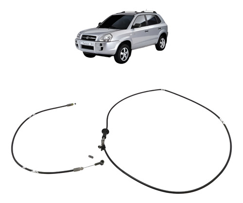 Par Cabo Abertura Capo Hyundai Tucson 2006 2007 2008 2009