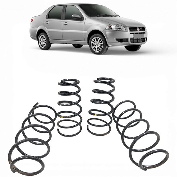 Jogo De Molas Fiat Palio Siena 2003 2004 2005 2006 a 2012