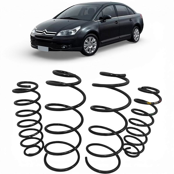 Jogo Molas Citroen C4 Pallas 2007 2008 2009 2010 a 2013