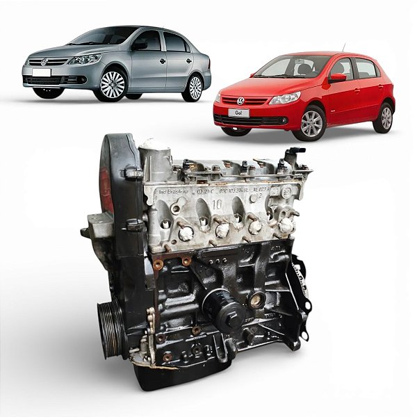 Motor Parcial Vw Gol Voyage 1.0 76cv G5 G6 G7 G8 2009 A 2023