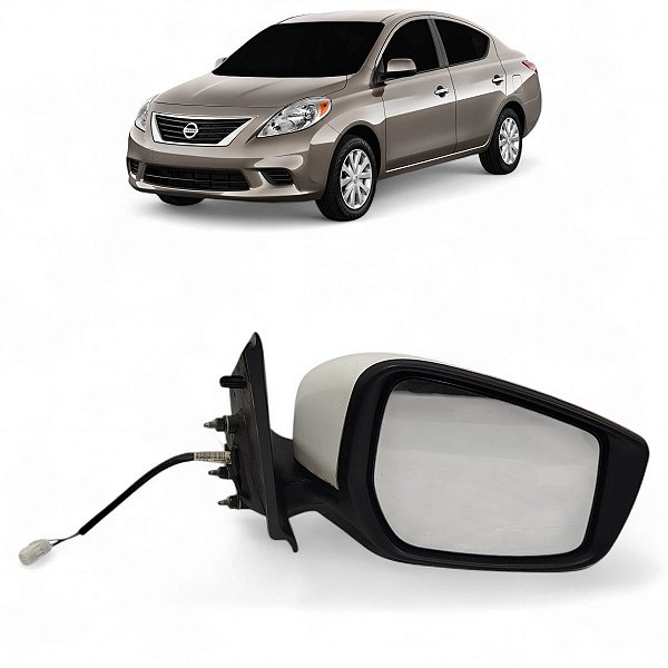 Retrovisor Eletrico Direito Nissan Versa 2012 2013 2014