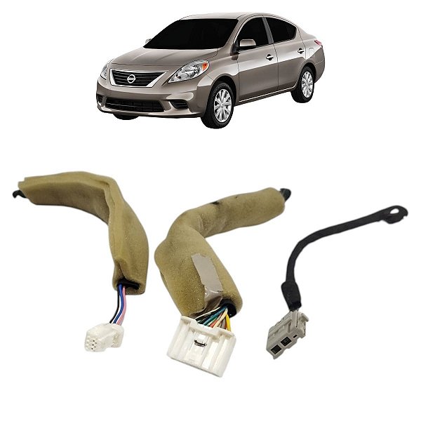 CHICOTE CONECTOR PLUG RADIO NISSAN VERSA 2012 2013 2014