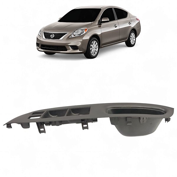 Moldura Botão Vidro Dianteiro Esquerdo Versa 2012 A 15