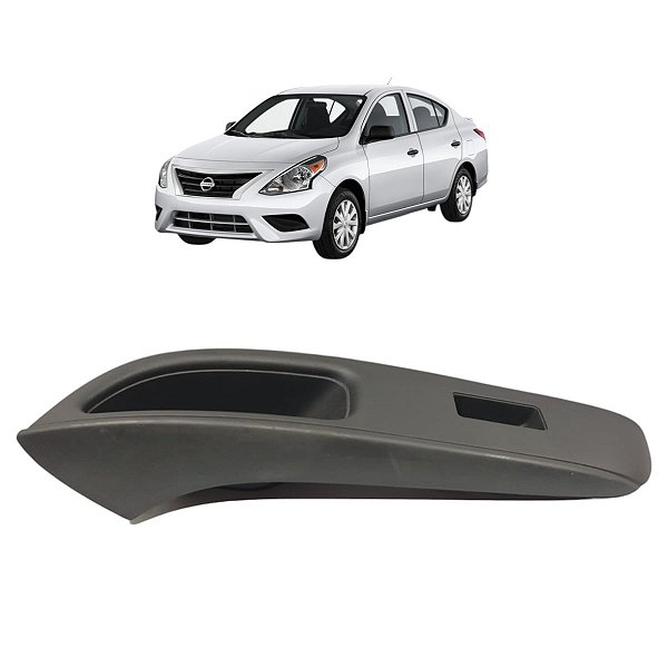 Moldura Botão Vidro Traseiro Esquerdo Versa 2015 A 2019