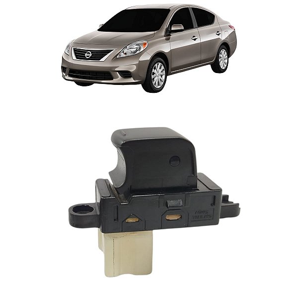 Botão Vidro Elétrico Nissan Versa March 2012 2013 A 2019