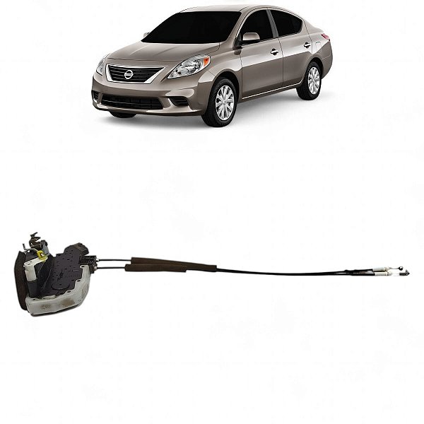 Fechadura Eletrica Dianteira Esquerda Nissan Versa 2015 A 19