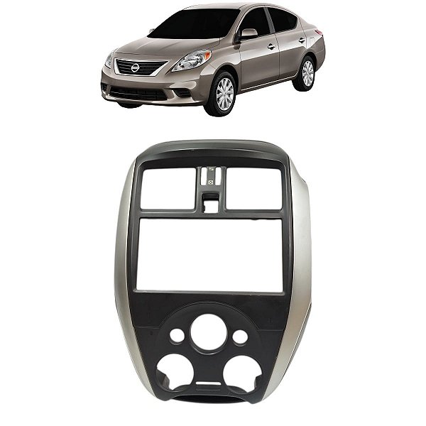 Moldura Central Ddifusor Painel Nissan Versa 2015 a 2019