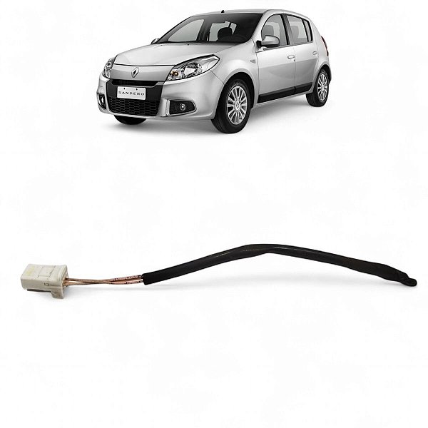 chicote conector plug retrovisor renault sandero 2007 a 2011