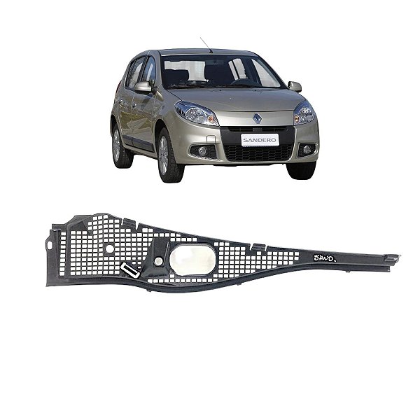 Churrasqueira Parabrisa Lado Direito Sandero 2008 A 2014