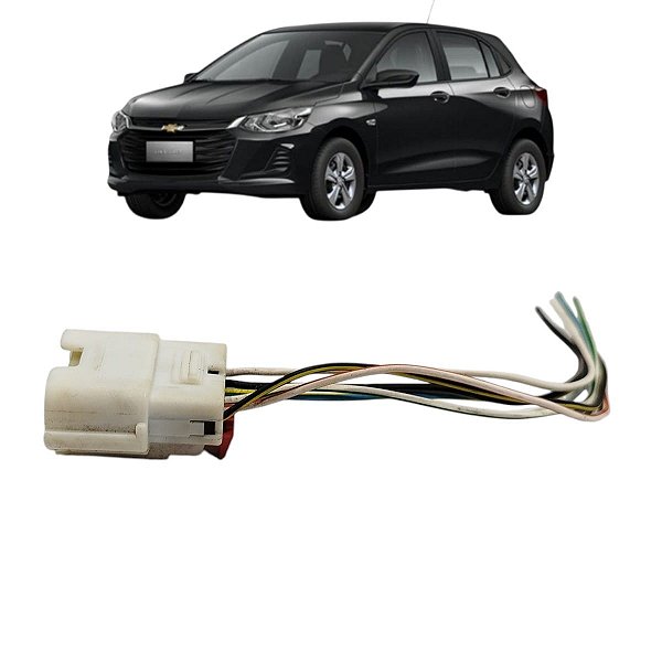 CHICOTE CONECTOR SENSOR PEDAL FREIO GM ONIX 2022 AUTOMATICO