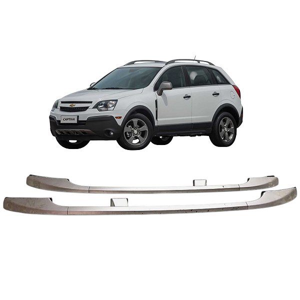 Par Rack Teto Chevrolet Captiva 2008 2009 2010 2011 a 2013