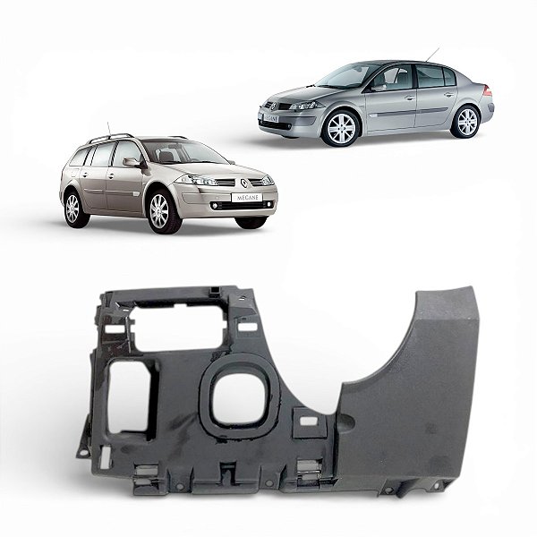 Moldura Inferior Caixa Fusivel Renault Megane 2006 A 2012