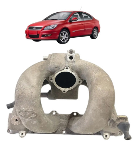 Coletor Admissao Chery Cielo 1.6 16v 2009 2010 2011 A 2013