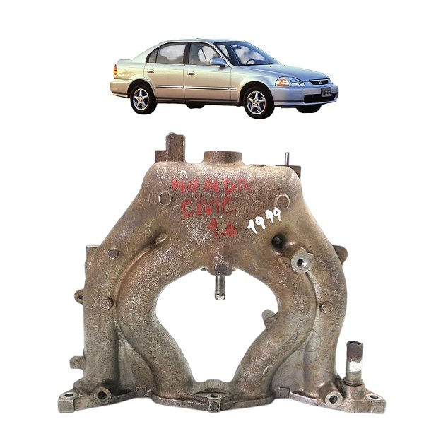 Coletor Admissão Honda Civic 1.6 1996 1997 1998 1999 2000