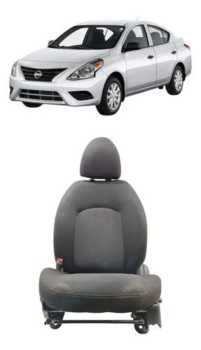 Banco Dianteiro Esquerdo Nissan Versa 2015 2016 2017 A 2019 Preto