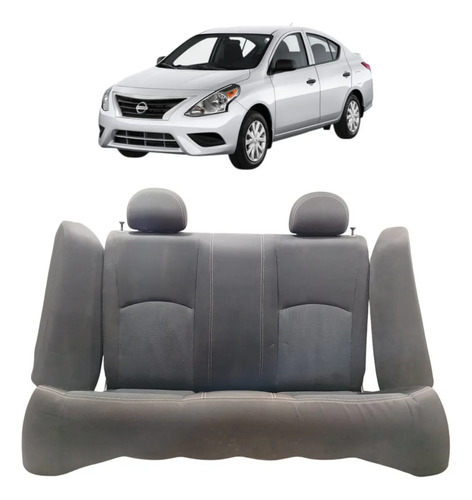 Banco Traseiro Nissan Versa 2015 2016 2017 2018 2019 Preto
