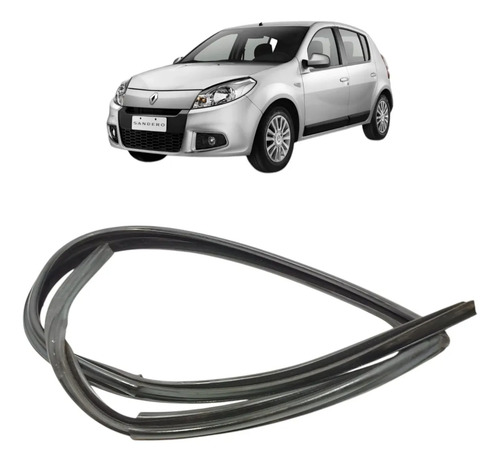 Canaleta Vidro Porta Dianteira Esquerda Sandero 2008 A 2014