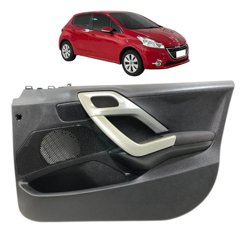 Forro Porta Dianteira Direita Peugeot 208 2013 2014 A 2017