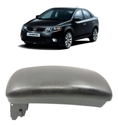Apoio Braço Console Central Kia Cerato 2009 2010 2011 2012 Preto