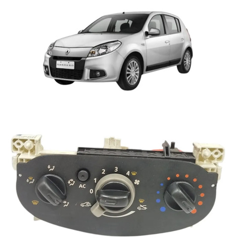 Comando Ar Condicionado Renault Sandero Logan 2008 A 2013