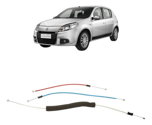 Cabos Comando Ar Condicionado Sandero 2008 2009 2010 A 2014