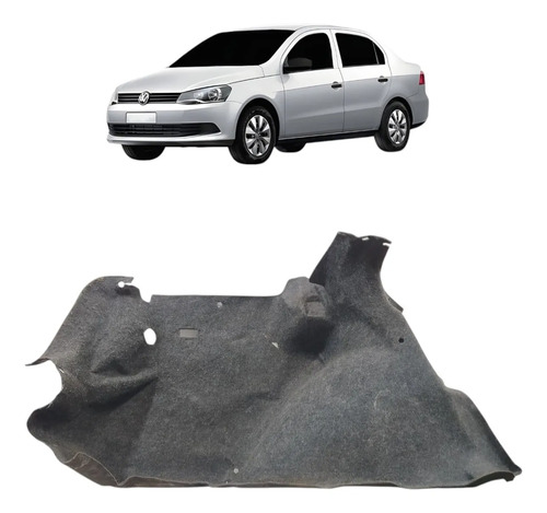 Forro Porta Malas Lateral Esquerdo Vw Voyage 2009 A 2016