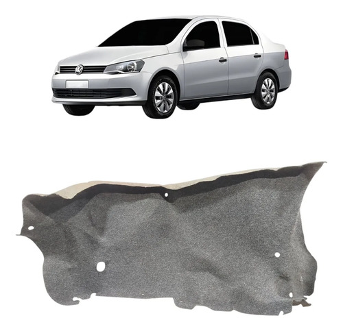Forro Porta Malas Lateral Direito Vw Voyage 2009 A 2016