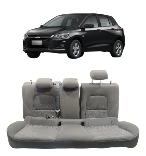 Banco Traseiro Chevrolet Onix Hatch 2020 2021 2022 A 2025 Preto
