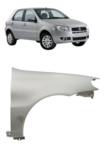 Paralama Dianteiro Palio Siena 2004 2005 2006 2007 A 2012