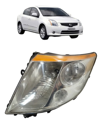 Farol Direito Nissan Sentra 2007 2008 2009 2010 2011 2012 Direito/passageiro