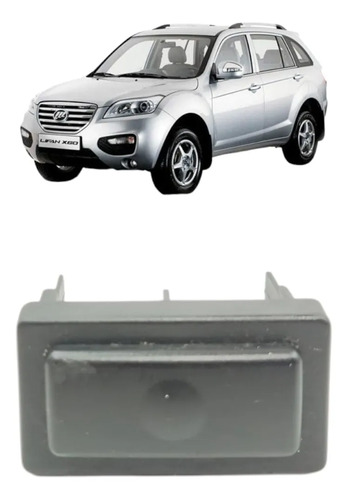 Botão Interruptor Cego Falso Painel Lifan X60 2012 A 2017 Preto
