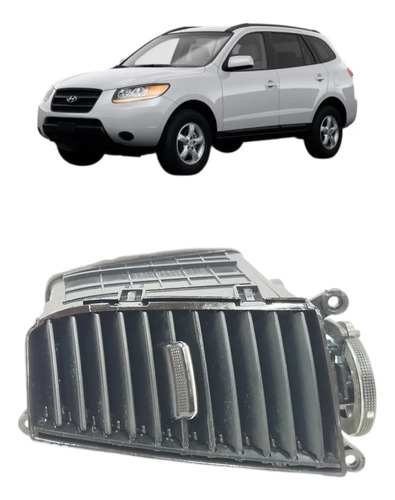 Difusor Ar Central Direito Hyundai Santa Fe 2008 A 2012