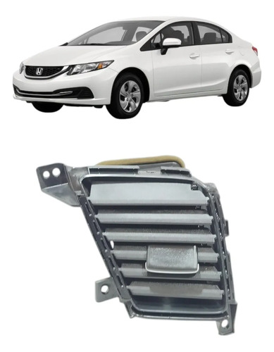 Difusor Ar Honda Civic Lado Esquerdo 2013 2014 2015 2016