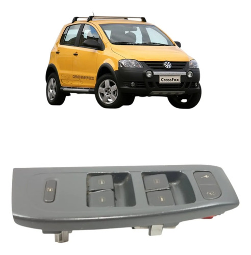 Comando Botão Vidro Dianteiro Esquerdo Crossfox 2004 A 2010