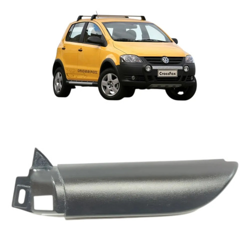 Moldura Interna Retrovisor Esquerdo Fox Crossfox 2004 A 2010 Preto