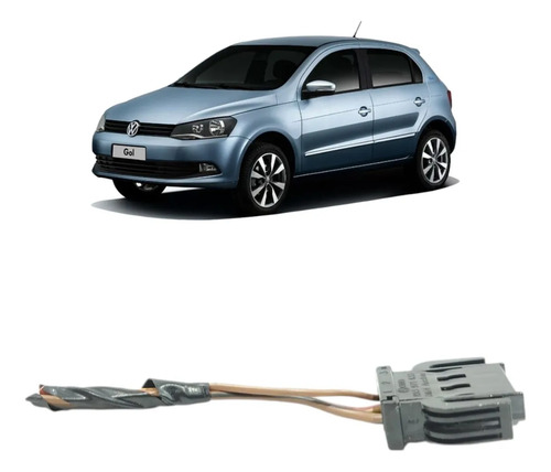 Chicote Conector Plug Luz Interna Teto Gol Voyage 2009 A 16