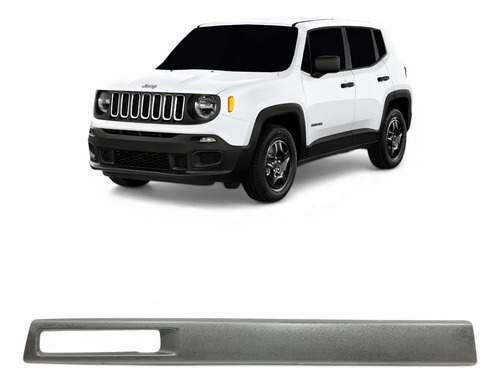 Friso Porta Dianteira Direita Jeep Renegade 2018 2019 A 2021 Preto