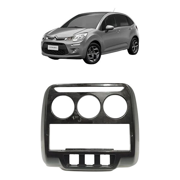 Moldura Botão Comando Ar Citroen C3 2013 2014 2015 À 2017