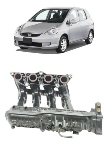 Coletor Admissão Honda Fit 1.4 2004 2005 2006 2007 2008