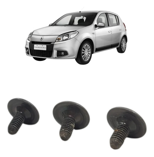 Parafuso Fechadura Porta Renault Sandero Logan 2007 A 2014