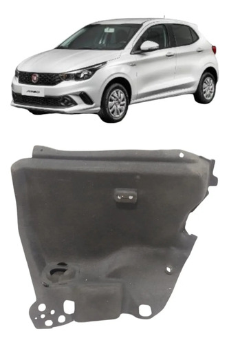 Forro Direito Porta Malas Fiat Argo 2017 2018 2019 A 2024