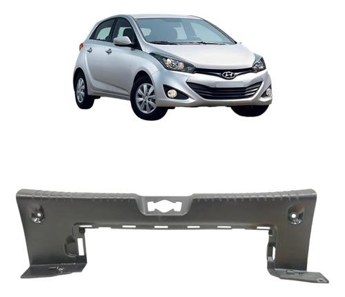 Soleira Porta Malas Hyundai Hb20 Hatch 2013 2014 2015 A 2019 Preto