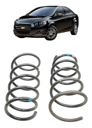 Par De Molas Dianteira Chevrolet Sonic 2012 2013 2014