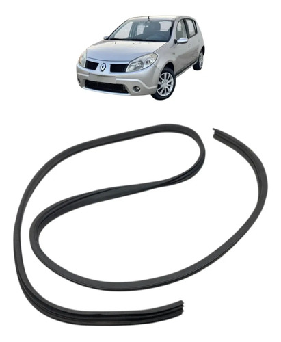 Borracha Vedaçao Porta Traseira Direito Sandero 2007 A 2014