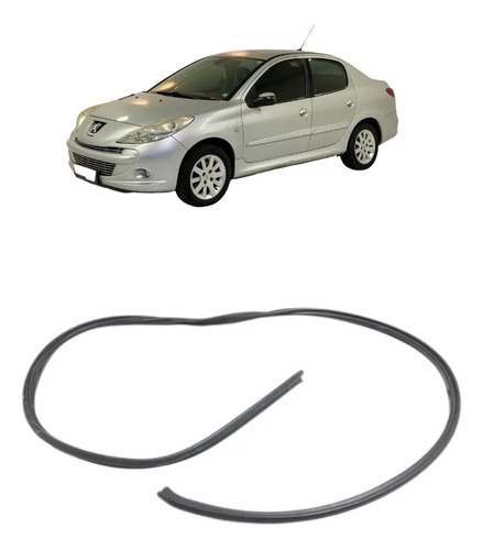 Borracha Pingadeira Teto Lado Direito Peugeot 207 Passion