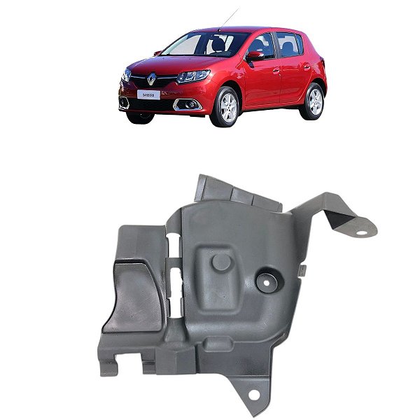 Protetor Parabarro Dianteiro Esquerdo Sandero  2015 A 2019