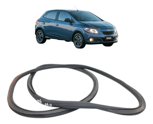 Borracha Vedaçao Porta Traseira Esquerda Gm Onix 2012 A 2019