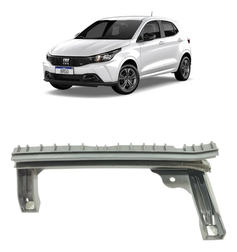 Guia Vidro Dianteiro Direito Fiat Argo Cronos 2018 A 2024 Preto