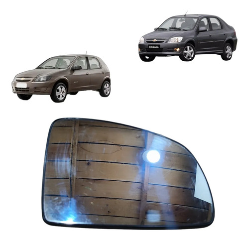 Lente Retrovisor Direito Gm Celta Prisma 2007 2008 A 2012