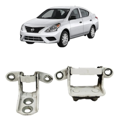 Dobradica Porta Traseira Esquerda Nissan Versa 2015 A 2019